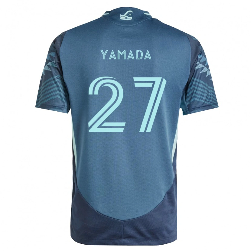 Danxen Damen Hikari Yamada #27 Marineblau Grün Auswärtstrikot Trikot 2026/27 T-Shirt