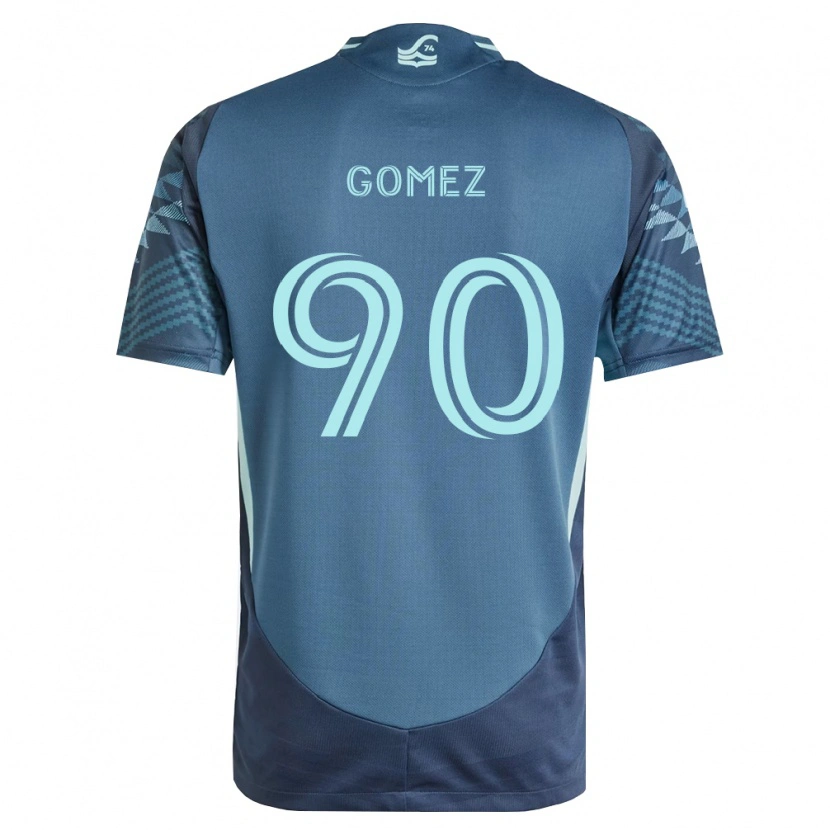 Danxen Damen Sebastian Gomez #90 Marineblau Grün Auswärtstrikot Trikot 2026/27 T-Shirt