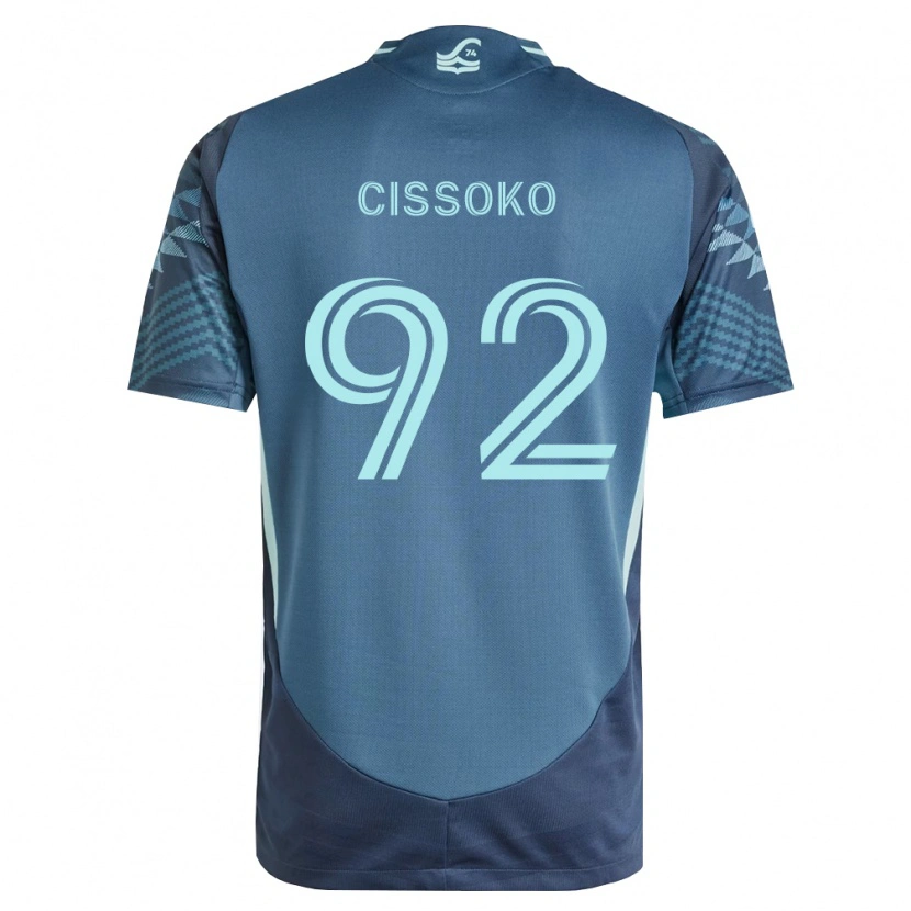 Danxen Damen Abdoulaye Cissoko #92 Marineblau Grün Auswärtstrikot Trikot 2026/27 T-Shirt