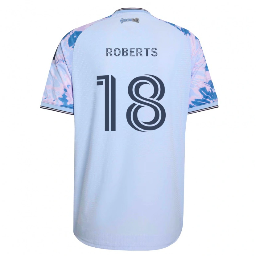 Danxen Damen Reid Roberts #18 Königsblau Weiß Schwarz Auswärtstrikot Trikot 2026/27 T-Shirt