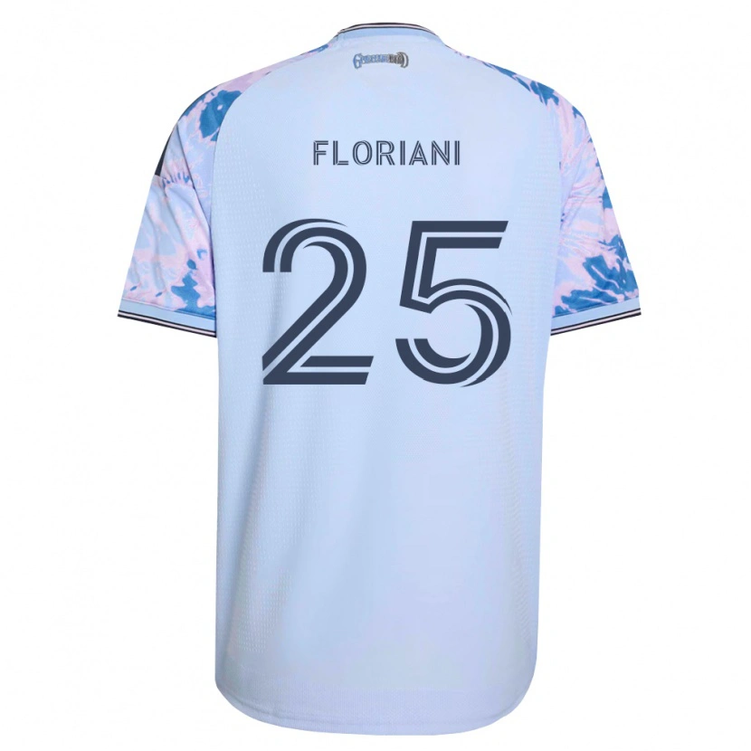 Danxen Damen Max Floriani #25 Königsblau Weiß Schwarz Auswärtstrikot Trikot 2026/27 T-Shirt