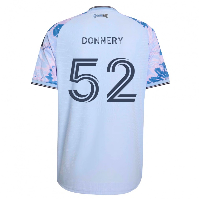 Danxen Damen Julian Donnery #52 Königsblau Weiß Schwarz Auswärtstrikot Trikot 2026/27 T-Shirt