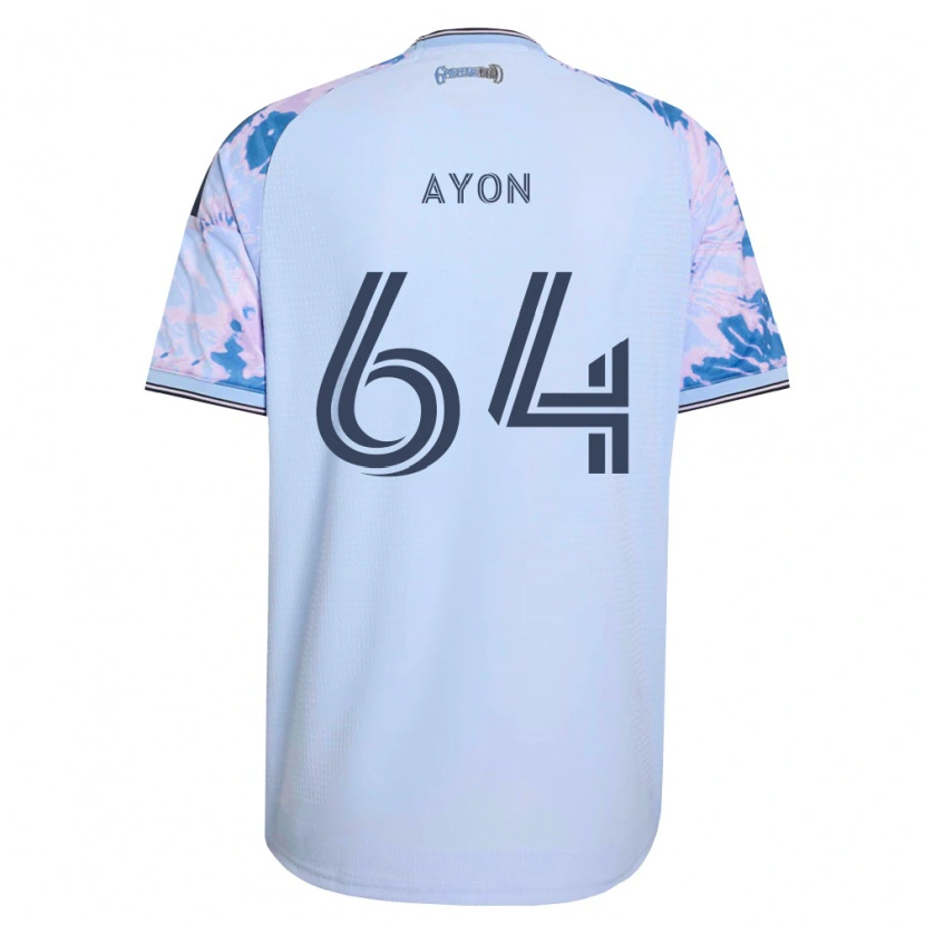 Danxen Damen Jerry Ayon #64 Königsblau Weiß Schwarz Auswärtstrikot Trikot 2026/27 T-Shirt