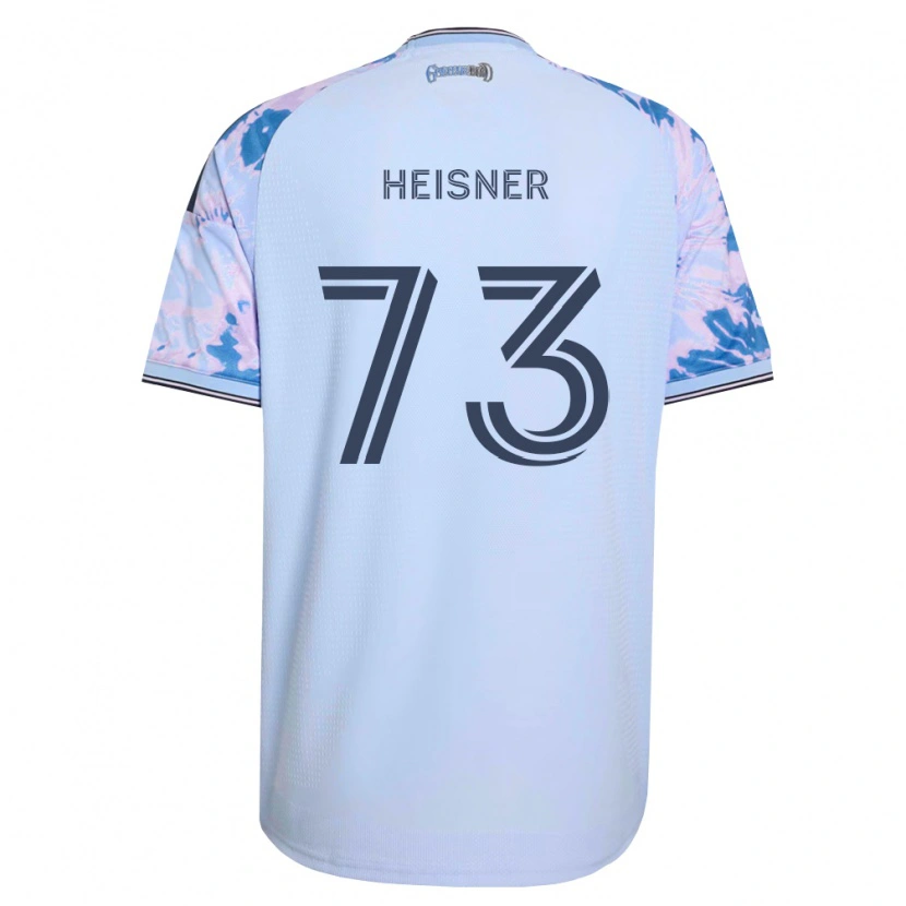 Danxen Damen Jacob Heisner #73 Königsblau Weiß Schwarz Auswärtstrikot Trikot 2026/27 T-Shirt