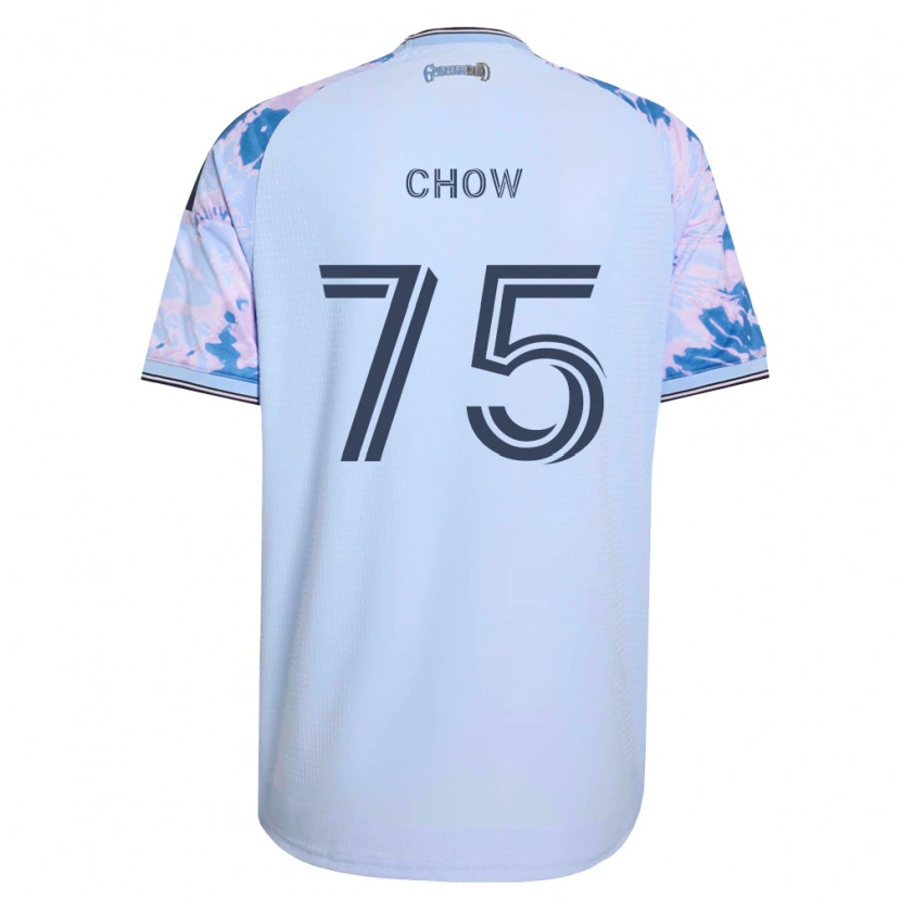 Danxen Damen Alex Chow #75 Königsblau Weiß Schwarz Auswärtstrikot Trikot 2026/27 T-Shirt