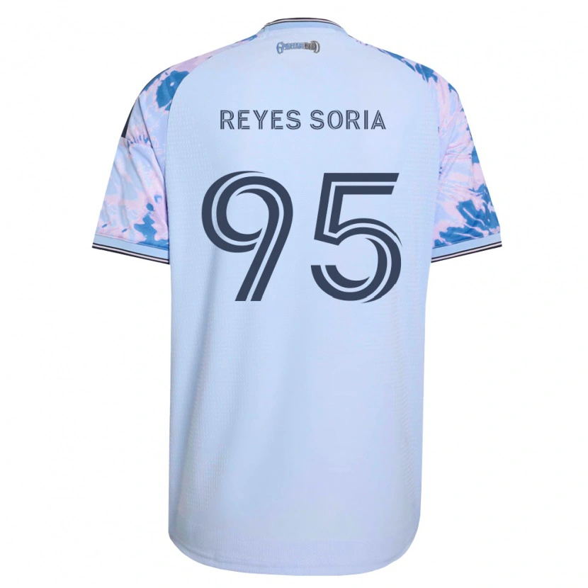 Danxen Damen Randhu Reyes Soria #95 Königsblau Weiß Schwarz Auswärtstrikot Trikot 2026/27 T-Shirt