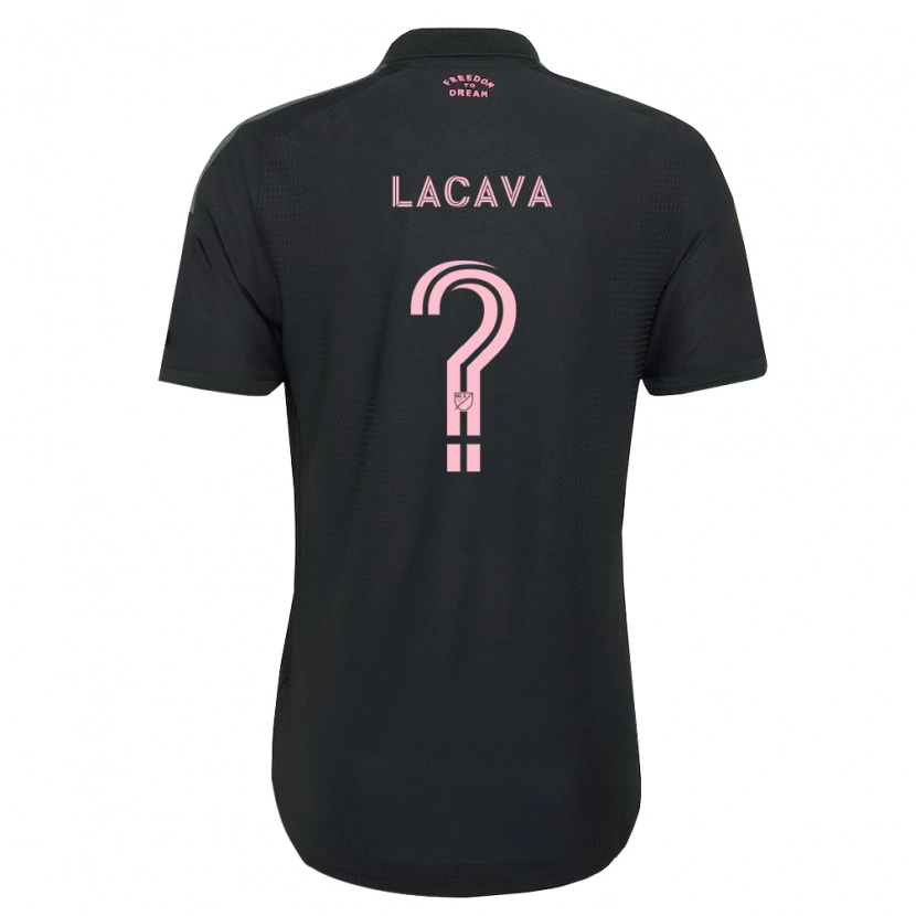 Danxen Damen Jake Lacava #0 Pink Schwarz Weiß Auswärtstrikot Trikot 2026/27 T-Shirt