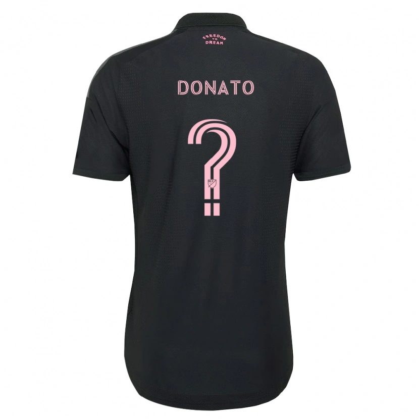 Danxen Damen Benjamin Donato #0 Pink Schwarz Weiß Auswärtstrikot Trikot 2026/27 T-Shirt