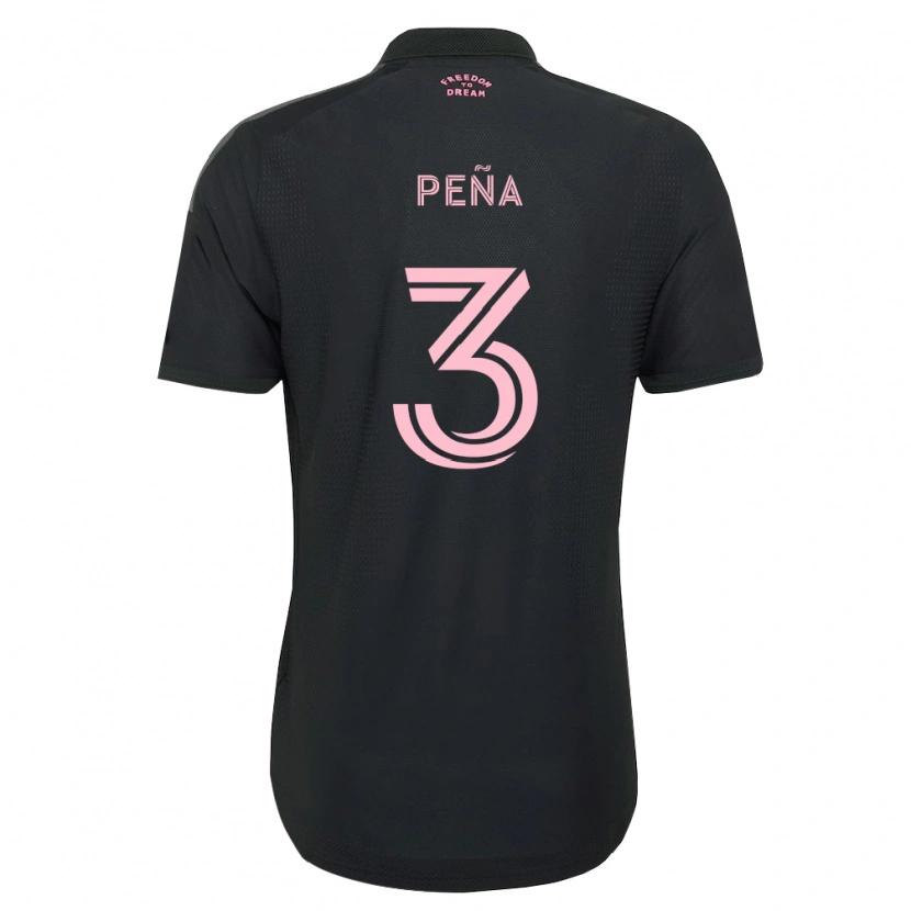 Danxen Damen Luciano Pena #3 Pink Schwarz Weiß Auswärtstrikot Trikot 2026/27 T-Shirt