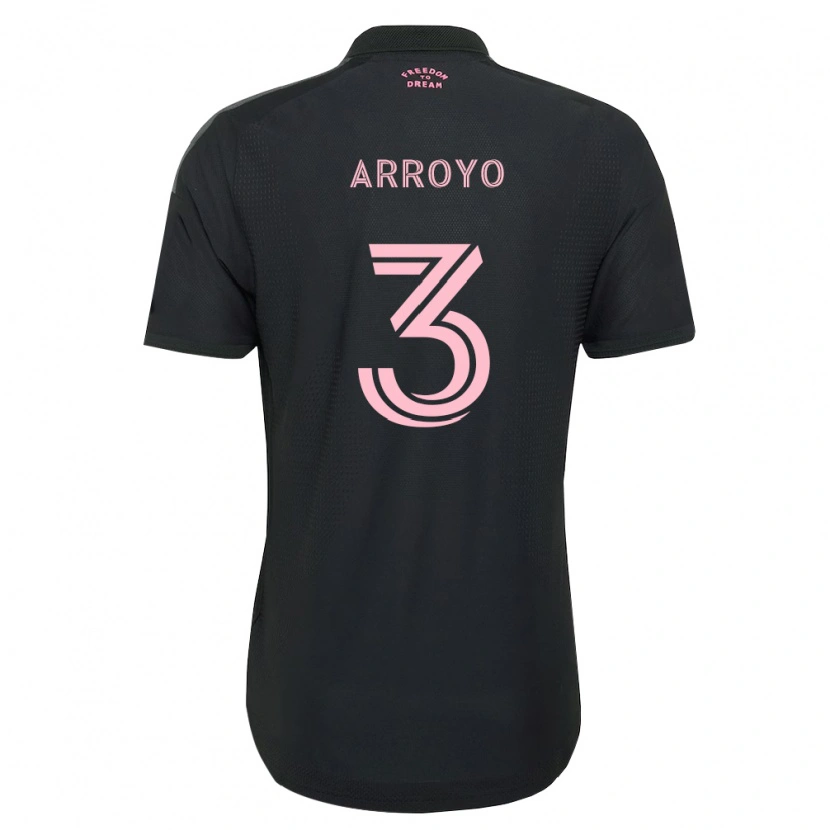 Danxen Damen Dixon Arroyo #3 Pink Schwarz Weiß Auswärtstrikot Trikot 2026/27 T-Shirt