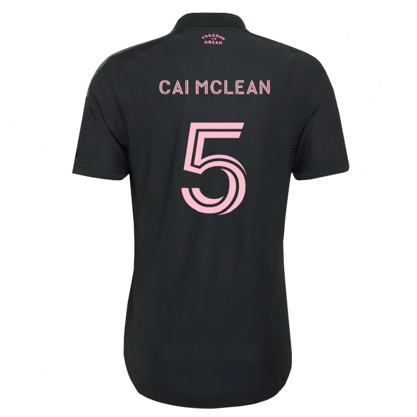 Danxen Damen Cai Mclean #5 Pink Schwarz Weiß Auswärtstrikot Trikot 2026/27 T-Shirt