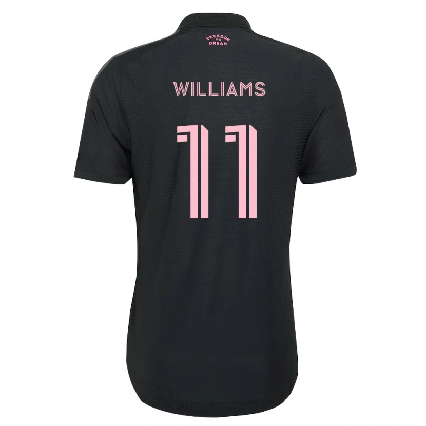 Danxen Damen Chaz Williams #11 Pink Schwarz Weiß Auswärtstrikot Trikot 2026/27 T-Shirt