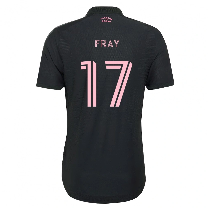Danxen Damen Ian Fray #17 Pink Schwarz Weiß Auswärtstrikot Trikot 2026/27 T-Shirt