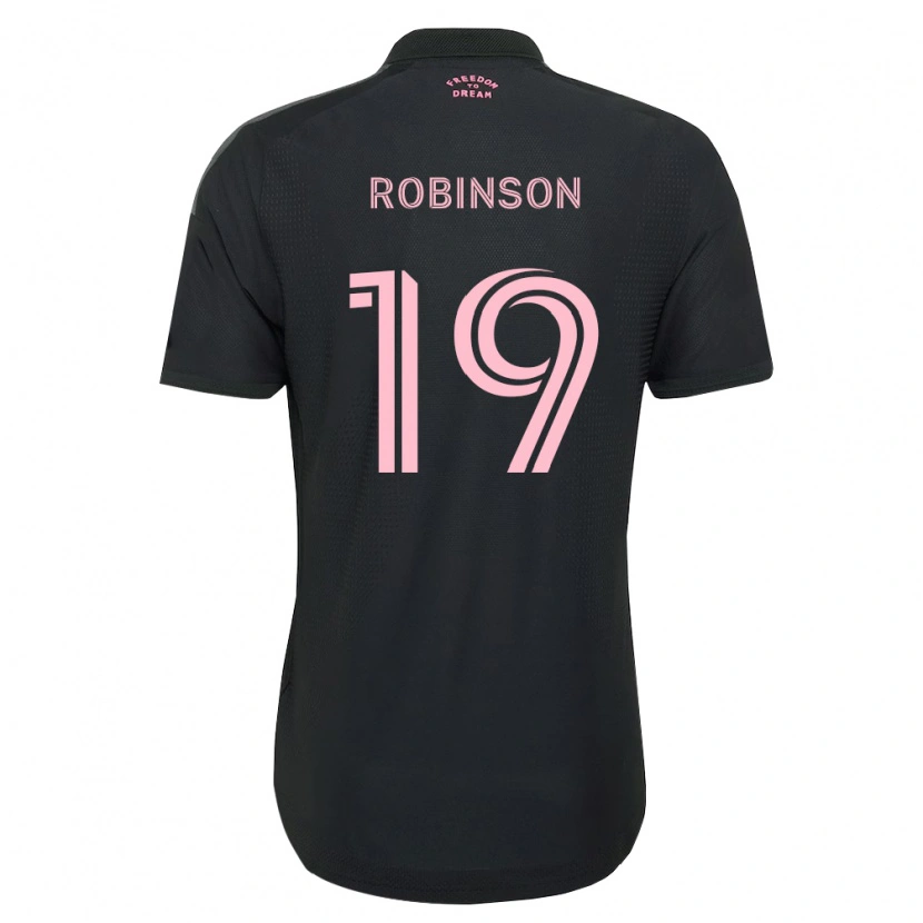 Danxen Damen Robbie Robinson #19 Pink Schwarz Weiß Auswärtstrikot Trikot 2026/27 T-Shirt