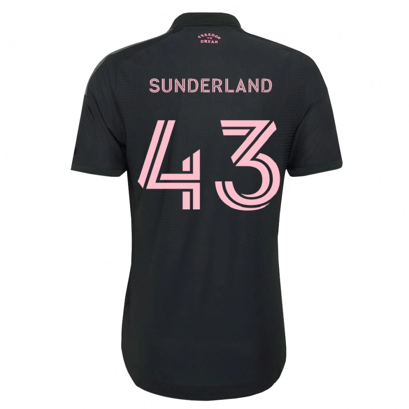 Danxen Damen Lawson Sunderland #43 Pink Schwarz Weiß Auswärtstrikot Trikot 2026/27 T-Shirt