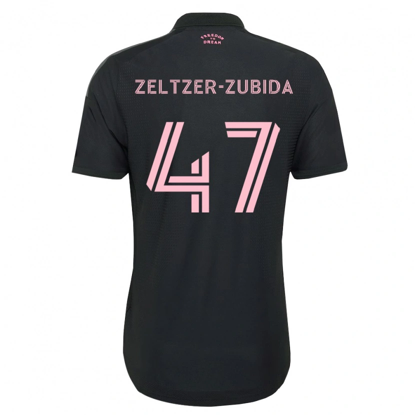 Danxen Damen Idoh Zeltzer-Zubida #47 Pink Schwarz Weiß Auswärtstrikot Trikot 2026/27 T-Shirt