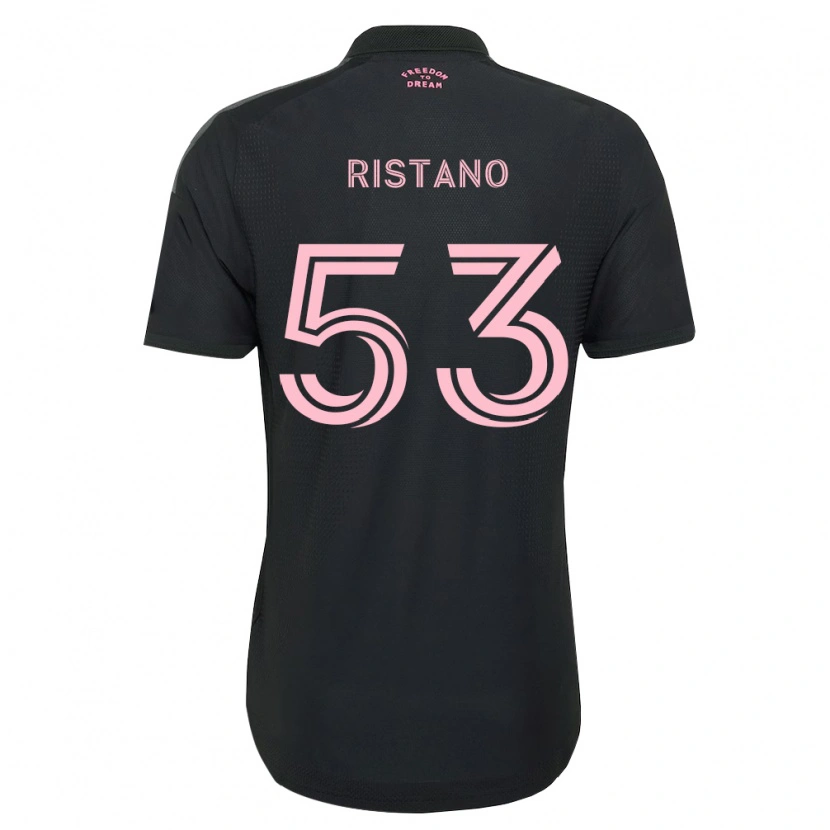 Danxen Damen Alejo Ristano #53 Pink Schwarz Weiß Auswärtstrikot Trikot 2026/27 T-Shirt