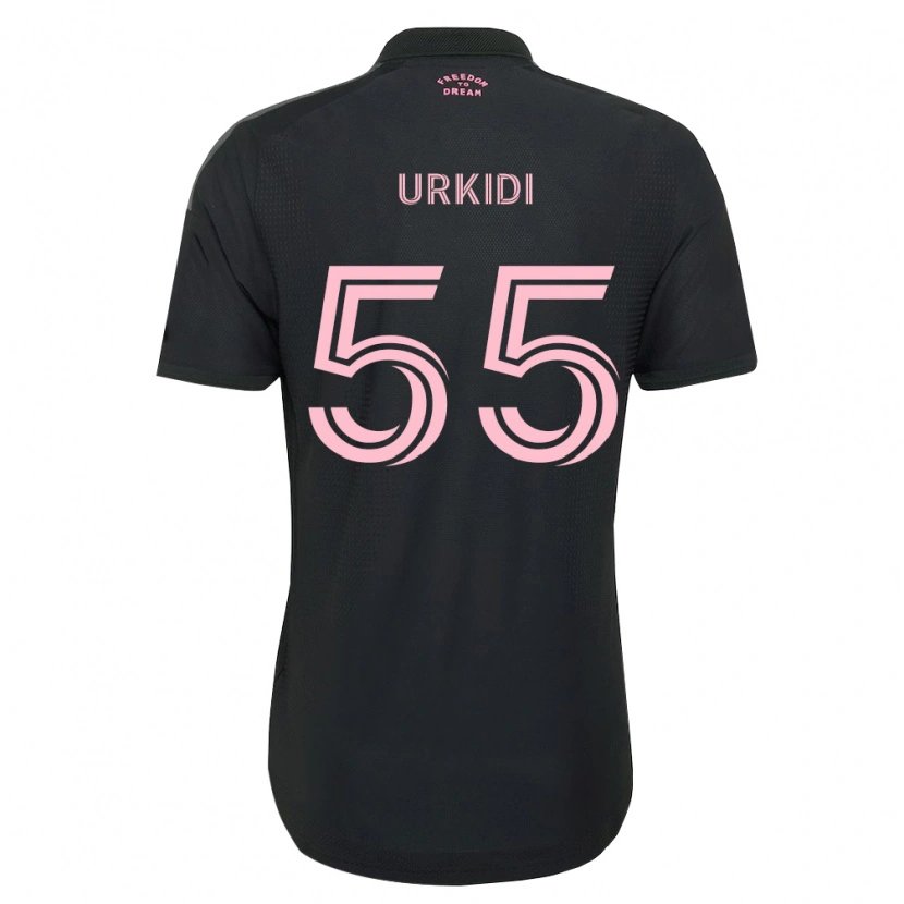 Danxen Damen Ian Urkidi #55 Pink Schwarz Weiß Auswärtstrikot Trikot 2026/27 T-Shirt