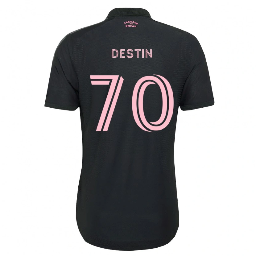 Danxen Damen Bryan Destin #70 Pink Schwarz Weiß Auswärtstrikot Trikot 2026/27 T-Shirt