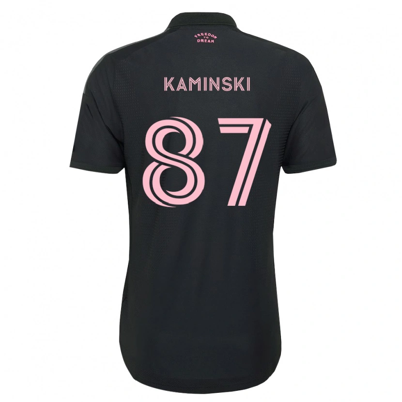 Danxen Damen Brett Kaminski #87 Pink Schwarz Weiß Auswärtstrikot Trikot 2026/27 T-Shirt