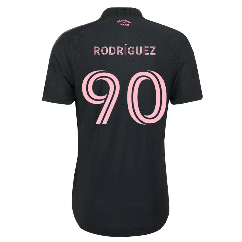 Danxen Damen Mark Rodríguez #90 Pink Schwarz Weiß Auswärtstrikot Trikot 2026/27 T-Shirt