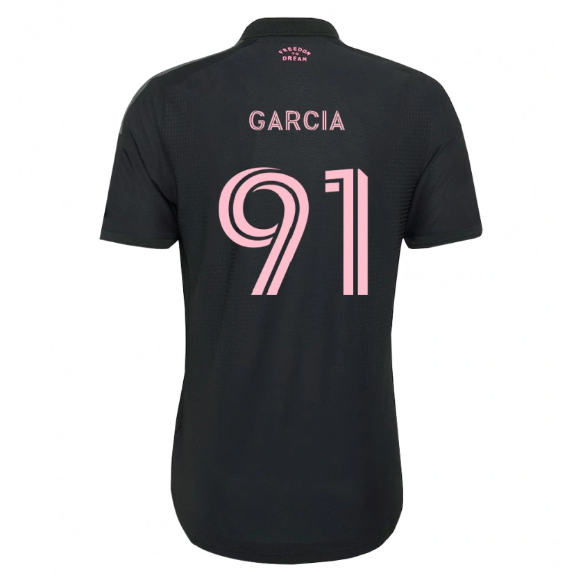 Danxen Damen Lesther García #91 Pink Schwarz Weiß Auswärtstrikot Trikot 2026/27 T-Shirt