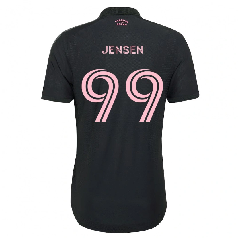 Danxen Damen Cole Jensen #99 Pink Schwarz Weiß Auswärtstrikot Trikot 2026/27 T-Shirt
