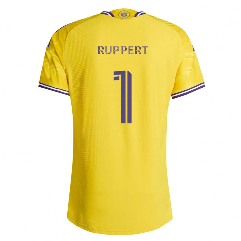 Danxen Damen Ethan Ruppert #1 Gelb Violett Auswärtstrikot Trikot 2026/27 T-Shirt