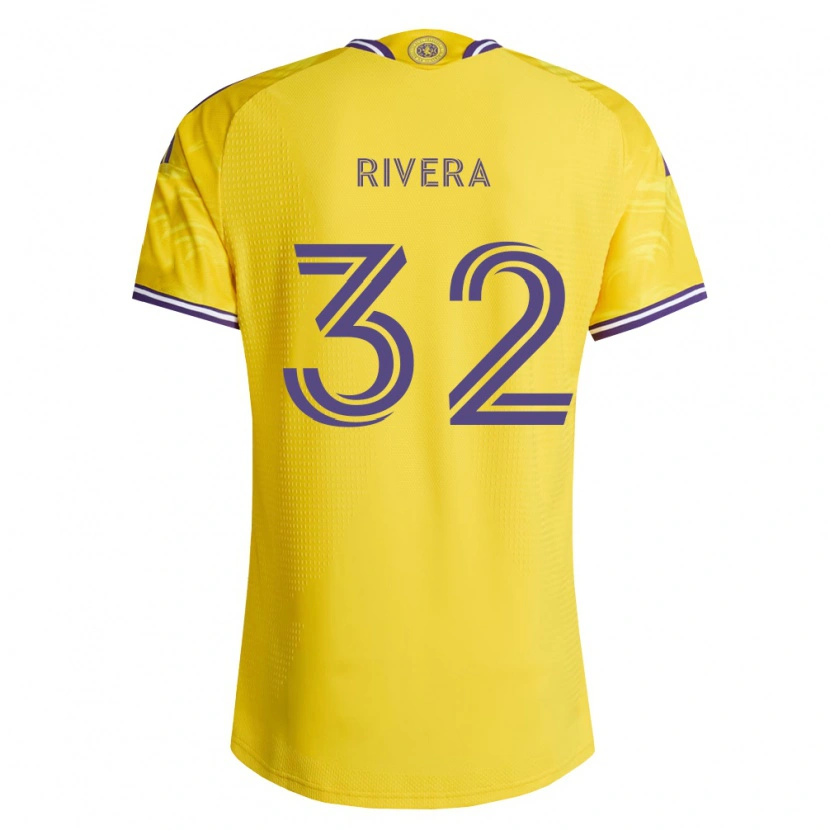 Danxen Damen Wilfredo Rivera #32 Gelb Violett Auswärtstrikot Trikot 2026/27 T-Shirt