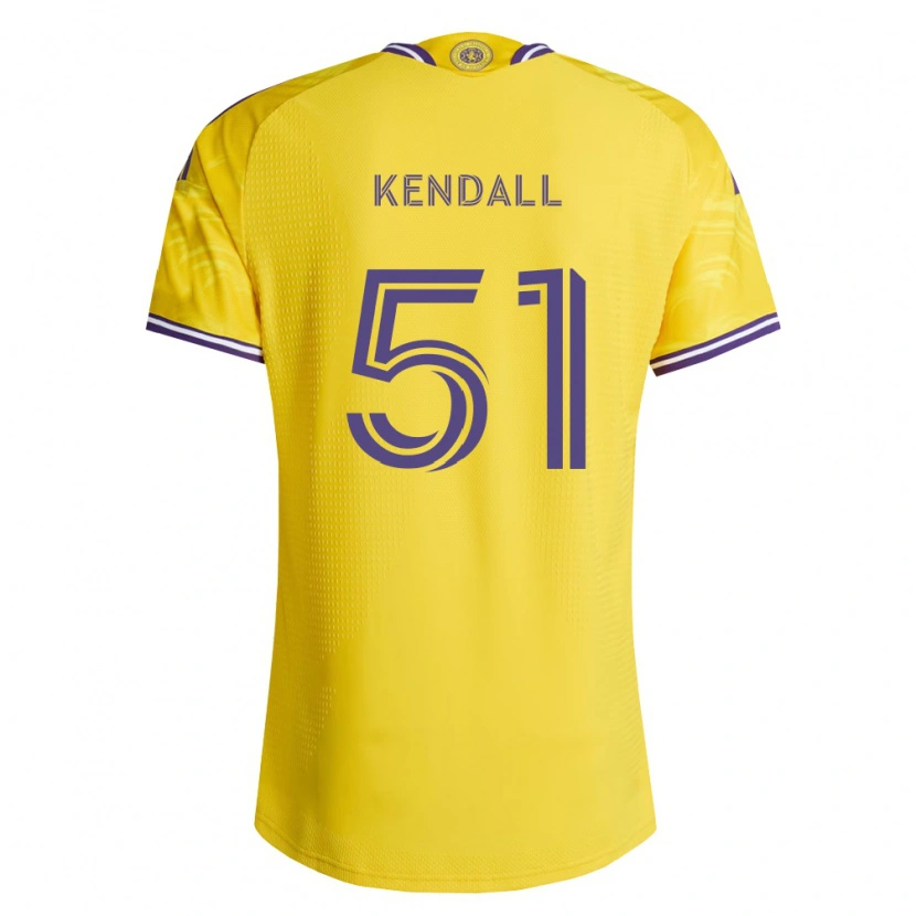 Danxen Damen Brady Kendall #51 Gelb Violett Auswärtstrikot Trikot 2026/27 T-Shirt
