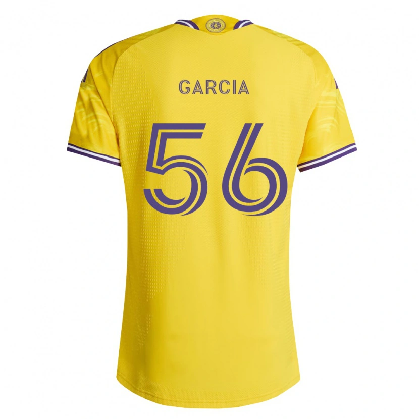 Danxen Damen Jakob Garcia #56 Gelb Violett Auswärtstrikot Trikot 2026/27 T-Shirt