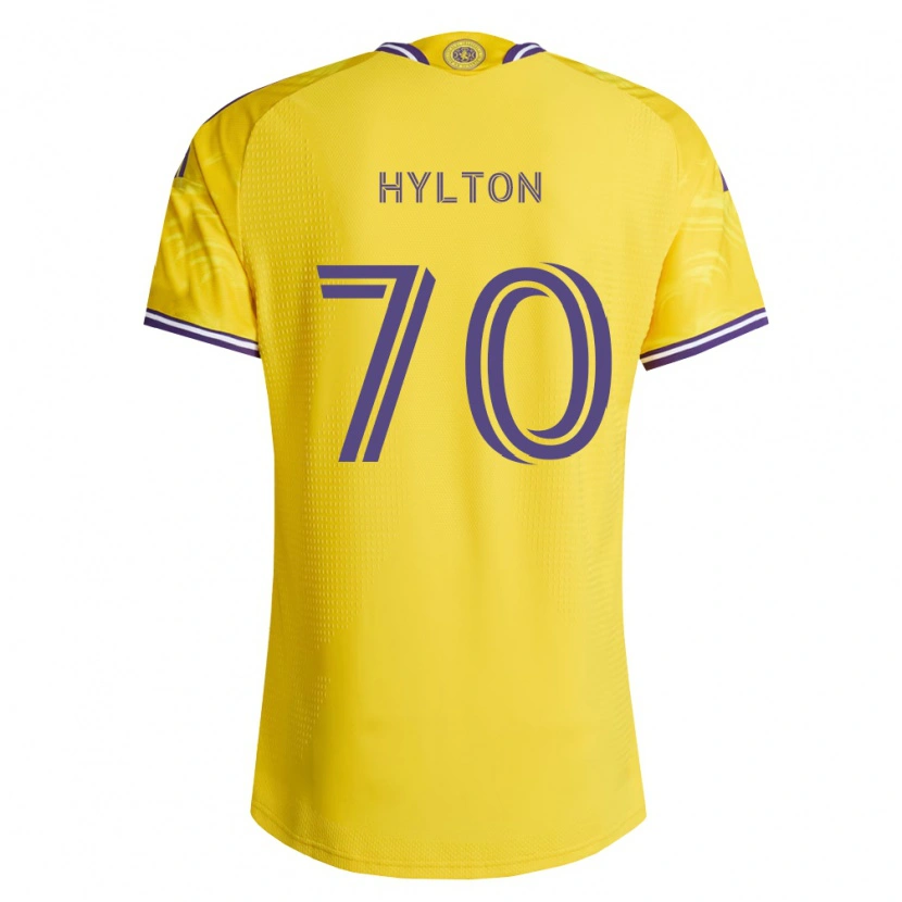 Danxen Damen Justin Hylton #70 Gelb Violett Auswärtstrikot Trikot 2026/27 T-Shirt
