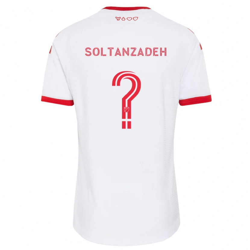 Danxen Damen Shayan Soltanzadeh #0 Weiß Rot Schwarz Auswärtstrikot Trikot 2026/27 T-Shirt