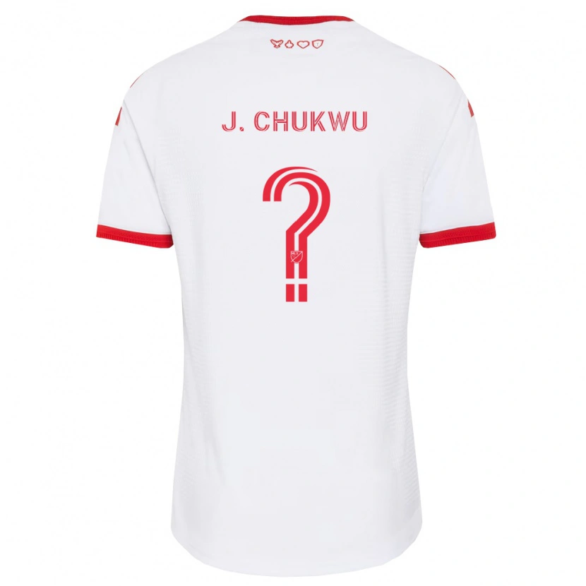Danxen Damen Joses Chukwu #0 Weiß Rot Schwarz Auswärtstrikot Trikot 2026/27 T-Shirt