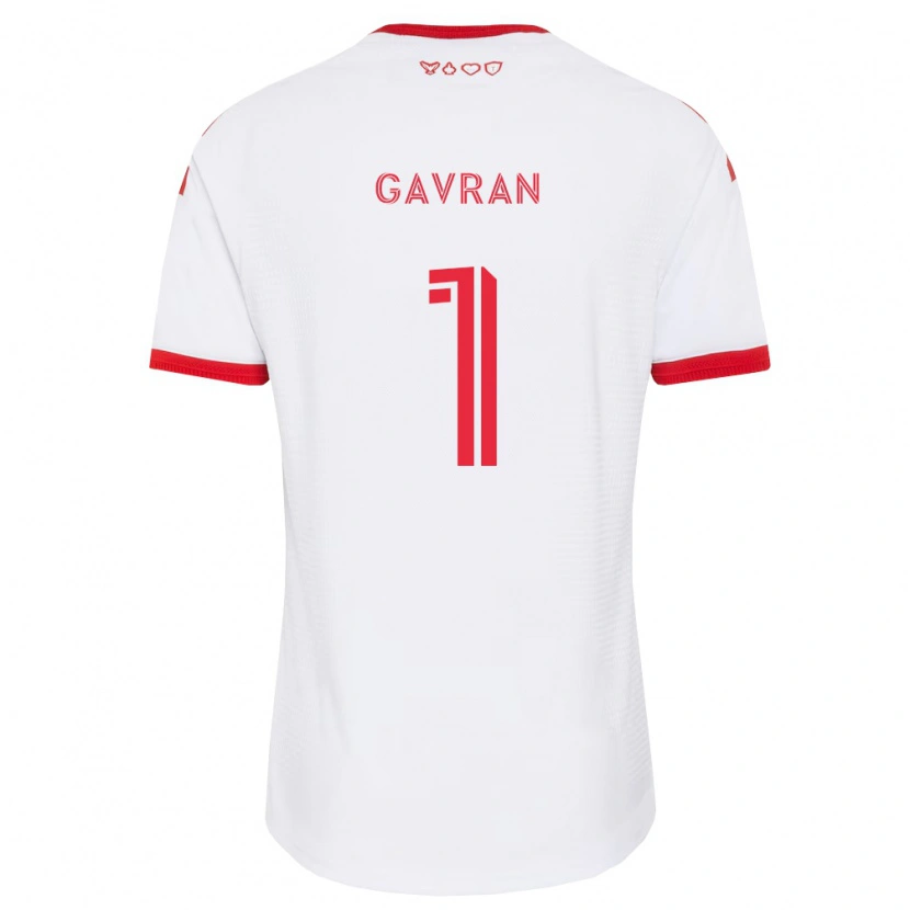 Danxen Damen Luka Gavran #1 Weiß Rot Schwarz Auswärtstrikot Trikot 2026/27 T-Shirt