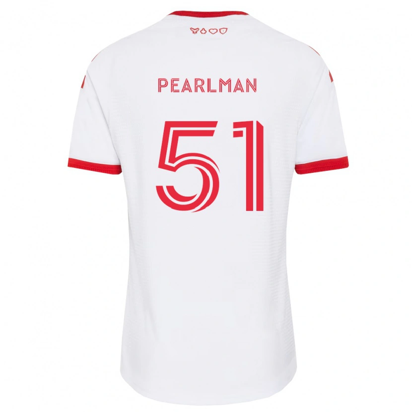 Danxen Damen Adam Pearlman #51 Weiß Rot Schwarz Auswärtstrikot Trikot 2026/27 T-Shirt