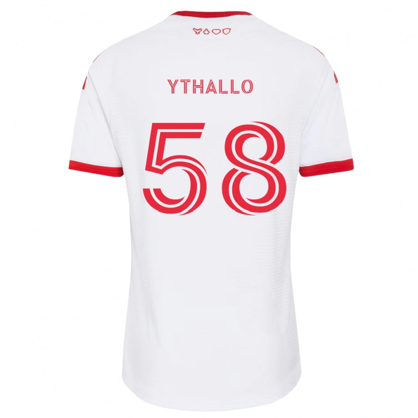 Danxen Damen Ythallo #58 Weiß Rot Schwarz Auswärtstrikot Trikot 2026/27 T-Shirt