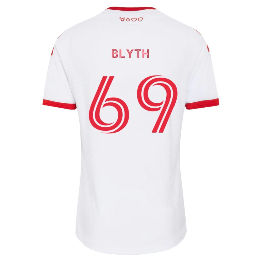 Danxen Damen Tristan Blyth #69 Weiß Rot Schwarz Auswärtstrikot Trikot 2026/27 T-Shirt