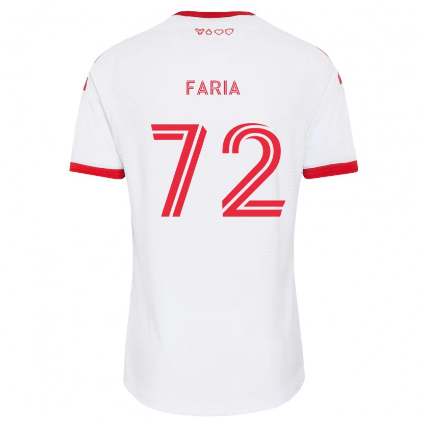 Danxen Damen Jordan Faria #72 Weiß Rot Schwarz Auswärtstrikot Trikot 2026/27 T-Shirt