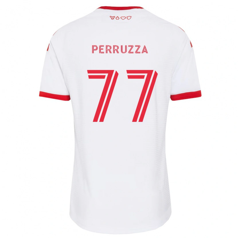 Danxen Damen Jordan Perruzza #77 Weiß Rot Schwarz Auswärtstrikot Trikot 2026/27 T-Shirt