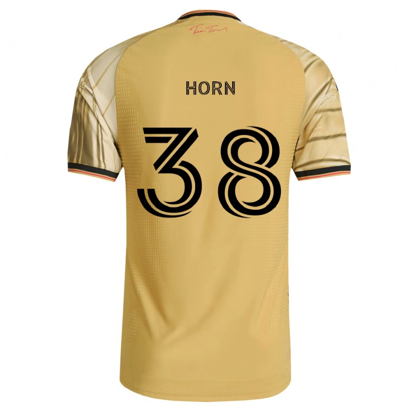 Danxen Damen Jannes Horn #38 Braun Gelb Schwarz Auswärtstrikot Trikot 2026/27 T-Shirt