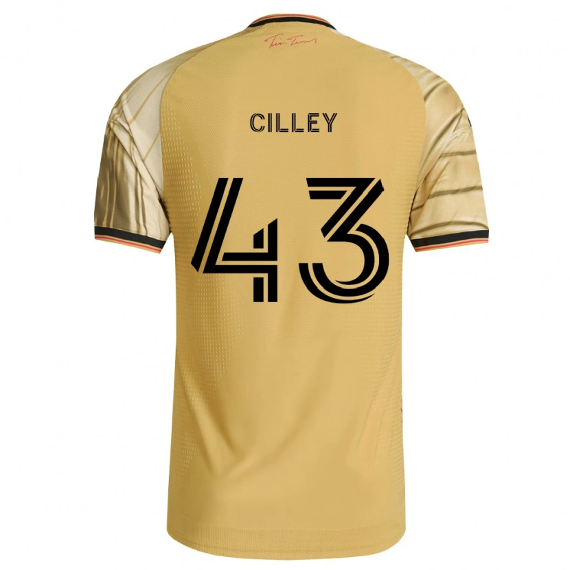 Danxen Damen Cam Cilley #43 Braun Gelb Schwarz Auswärtstrikot Trikot 2026/27 T-Shirt