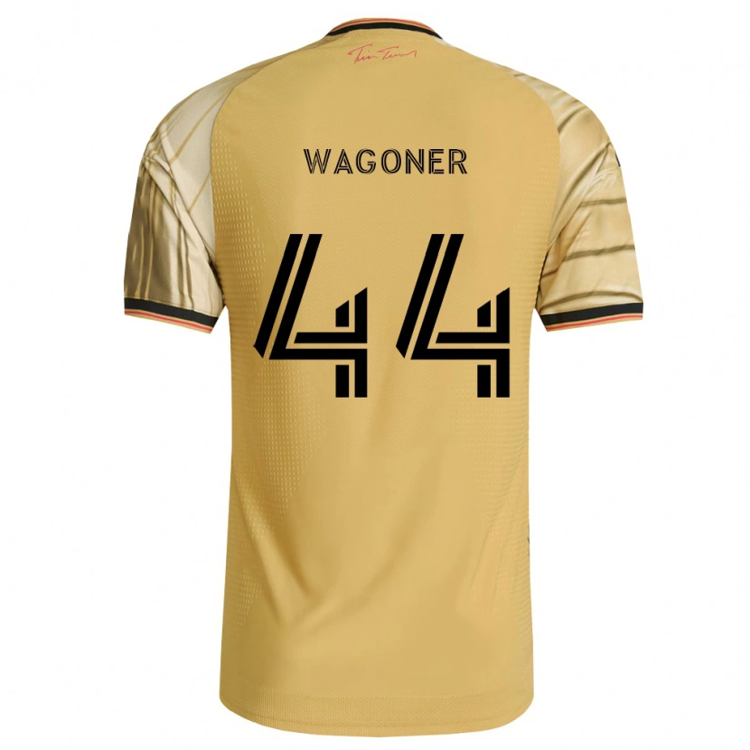 Danxen Damen Jack Wagoner #44 Braun Gelb Schwarz Auswärtstrikot Trikot 2026/27 T-Shirt