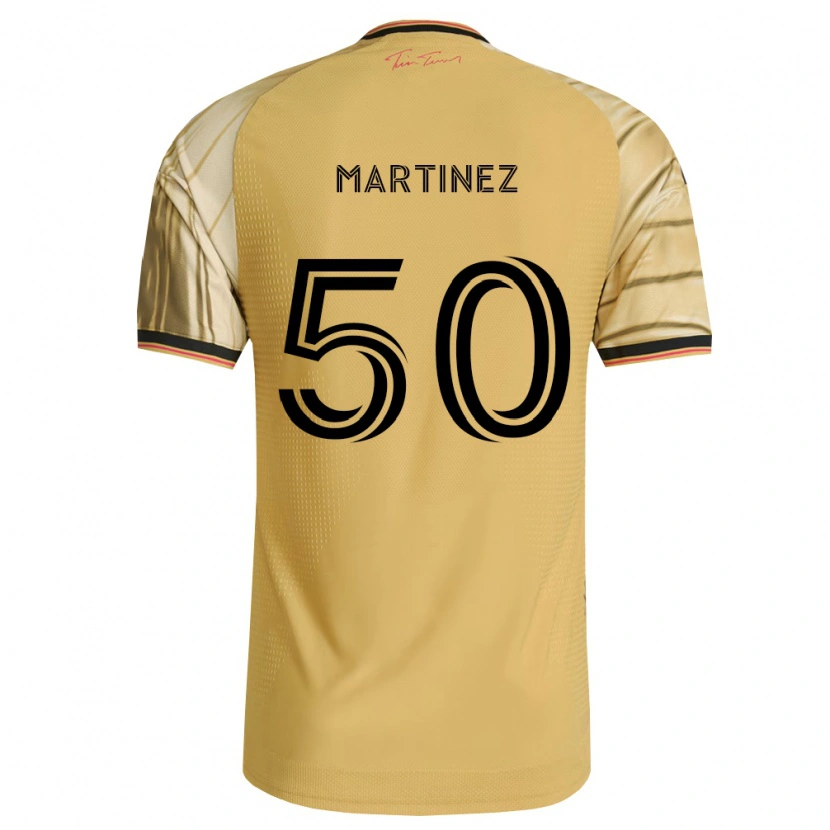 Danxen Damen Nate Martinez #50 Braun Gelb Schwarz Auswärtstrikot Trikot 2026/27 T-Shirt