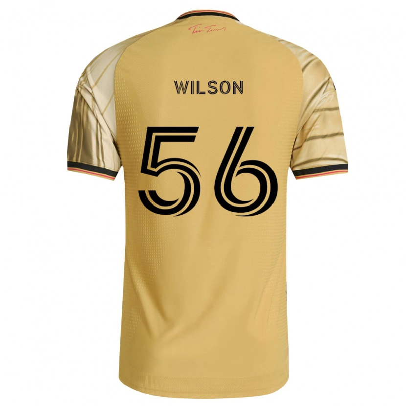 Danxen Damen Blake Wilson #56 Braun Gelb Schwarz Auswärtstrikot Trikot 2026/27 T-Shirt