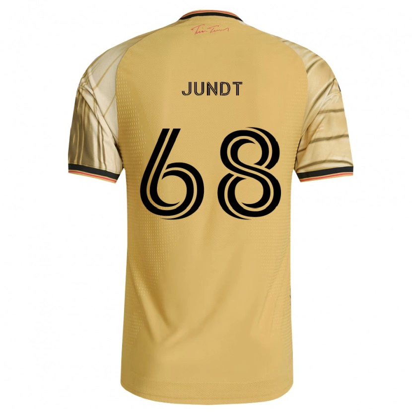 Danxen Damen Alexander Jundt #68 Braun Gelb Schwarz Auswärtstrikot Trikot 2026/27 T-Shirt