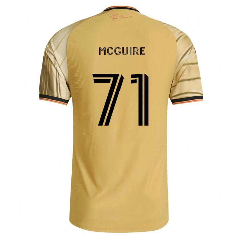 Danxen Damen Nolan Mcguire #71 Braun Gelb Schwarz Auswärtstrikot Trikot 2026/27 T-Shirt