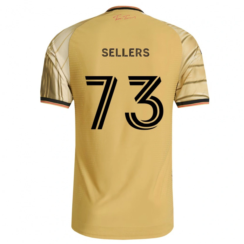 Danxen Damen Braydon Sellers #73 Braun Gelb Schwarz Auswärtstrikot Trikot 2026/27 T-Shirt