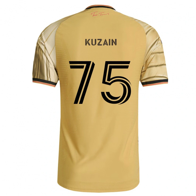 Danxen Damen Wan Kuzain #75 Braun Gelb Schwarz Auswärtstrikot Trikot 2026/27 T-Shirt