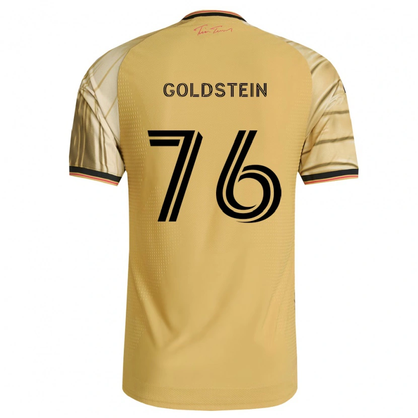 Danxen Damen Sam Goldstein #76 Braun Gelb Schwarz Auswärtstrikot Trikot 2026/27 T-Shirt